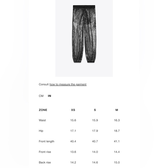 ZW COLLECTION SEQUIN BALLOON PANTS - Picture 13 of 15